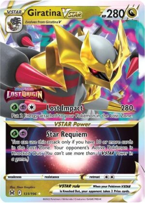 Giratina VSTAR - 131/196 - Lost Origin Stamp - JUMBOkort