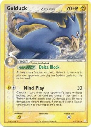 Golduck &delta; - 43/110