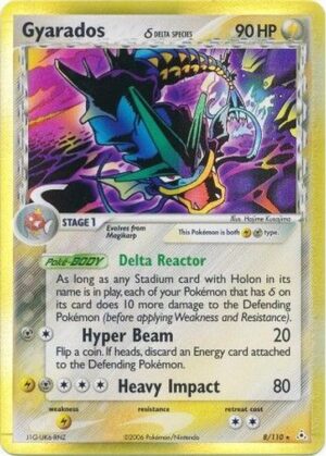Gyarados &delta; - 8/110 (Holo)