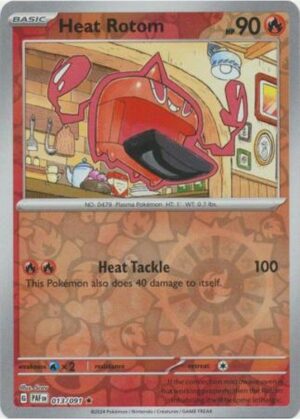 Heat Rotom - 013/091 - Reverse