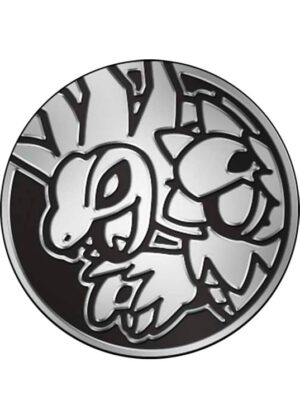 Hydreigon Pokemon mønt (Sølv - Mirror Holo) - Almindelig