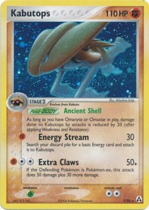 Kabutops - 7/92 (Holo)