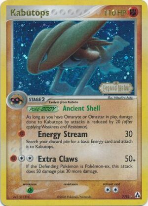 Kabutops - 7/92 - Reverse