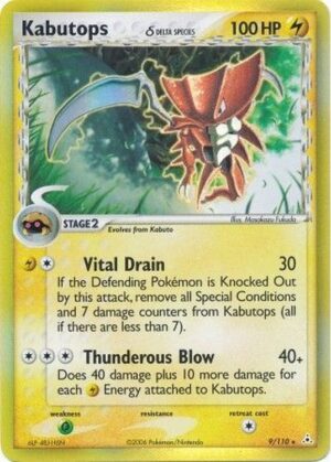Kabutops &delta; - 9/110 (Holo)