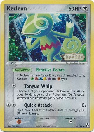 Kecleon - 37/92 - Reverse
