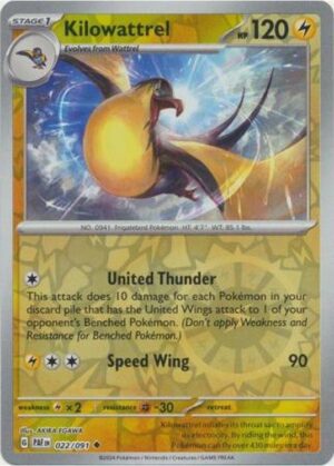 Kilowattrel - 022/091 - Reverse