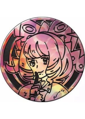 Klara Pokemon mønt (Pink - Cracked Ice Holo) - Stor