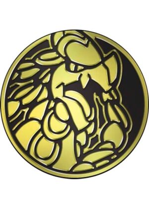 Kommo-o Pokemon mønt (Guld - Mirror Holo) - Almindelig