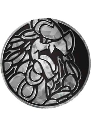 Kommo-o Pokemon mønt (Sølv - Cracked Ice Holo) - Almindelig