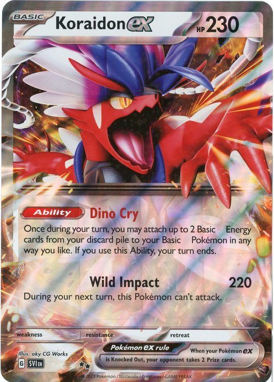 Koraidon ex – JUMBOkort