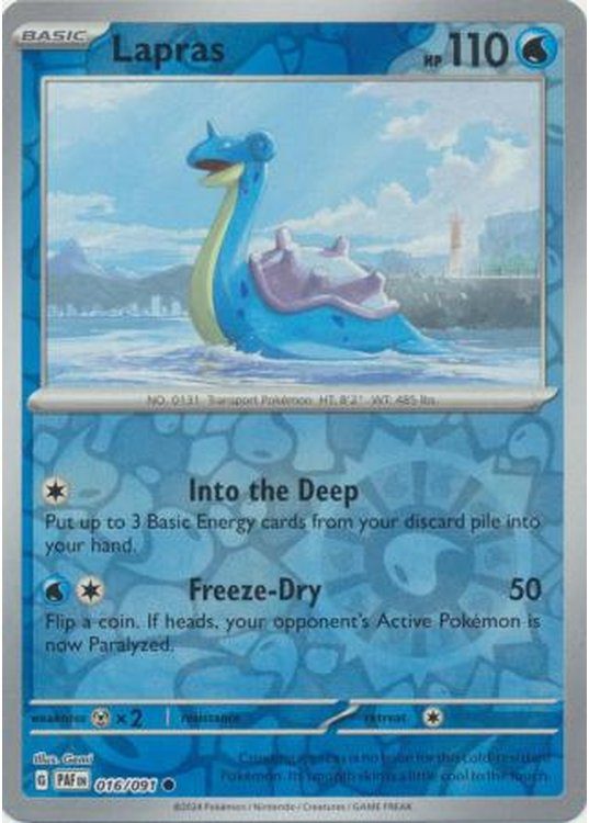 Lapras - 016/091 - Reverse
