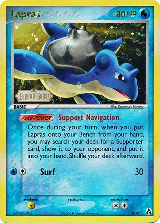 Lapras - 8/92 - Reverse