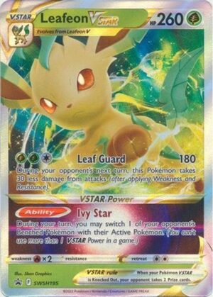 Leafeon VSTAR - SWSH195 - JUMBOkort