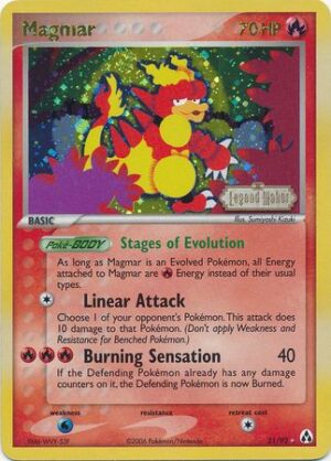 Magmar - 21/92 - Reverse