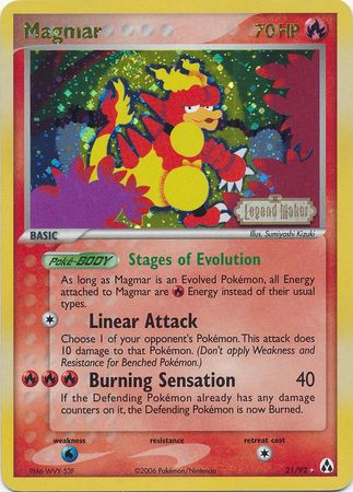 Magmar - 21/92 - Reverse