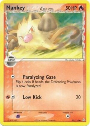 Mankey &delta; - 70/110