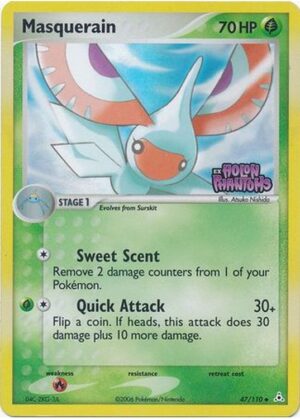 Masquerain - 47/110 - Reverse