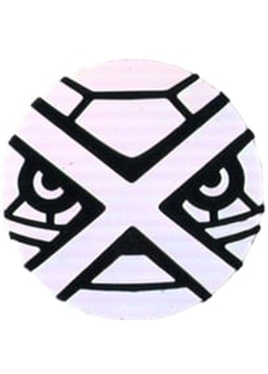 Metagross Pokemon mønt (Sølv - Rainbow Holo) - Almindelig