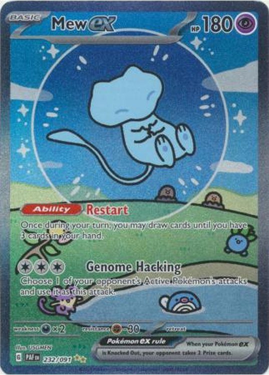 Mew ex - 232/091 - Pokemons