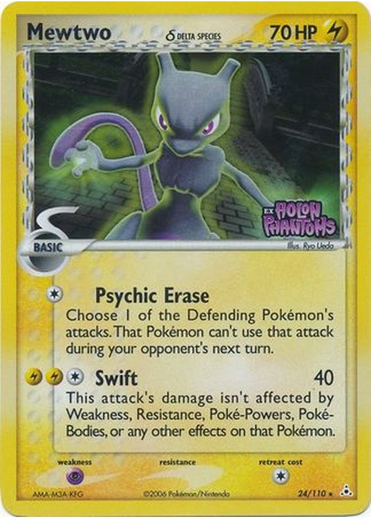 Mewtwo &delta; - 24/110 - Reverse