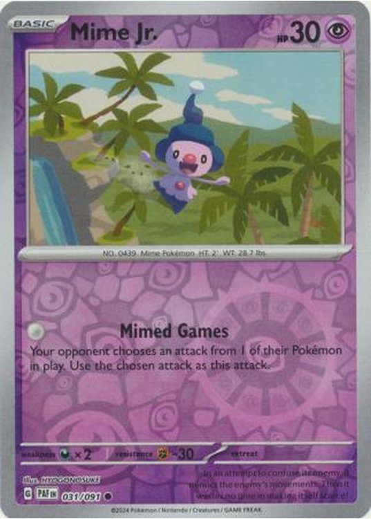 Mime Jr. - 031/091 - Reverse