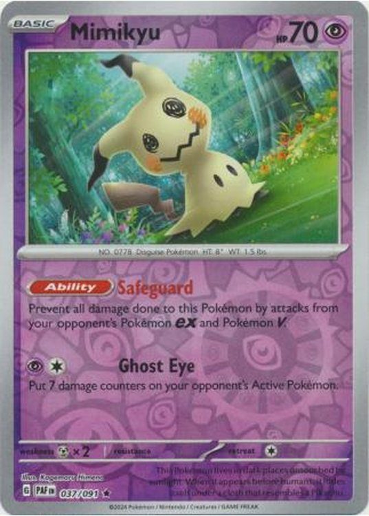 Mimikyu - 037/091 - Reverse