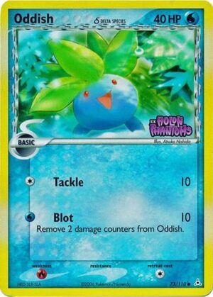 Oddish &delta; - 73/110 - Reverse