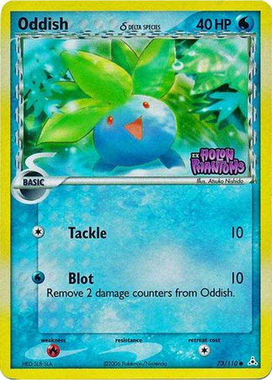 Oddish &delta; - 73/110 - Reverse