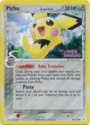 Pichu &delta; - 76/110 - Reverse