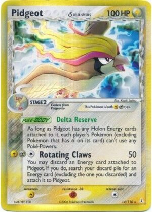 Pidgeot &delta; - 14/110 (Holo)