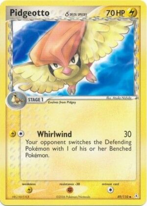 Pidgeotto δ - 49/110