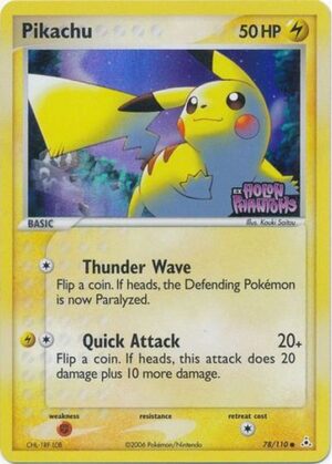 Pikachu - 78/110 - Reverse