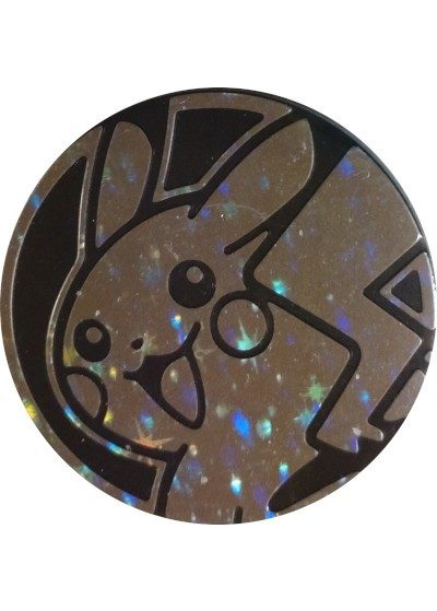 Pikachu Pokemon mønt (Sølv - Starlight Holo) - Almindelig