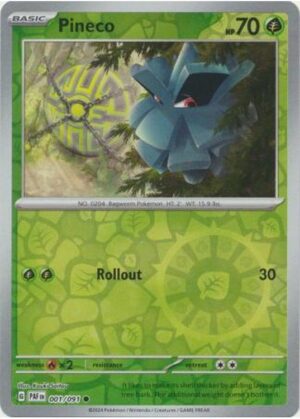 Pineco - 001/091 - Reverse