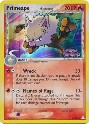 Primeape &delta; - 50/110 - Reverse