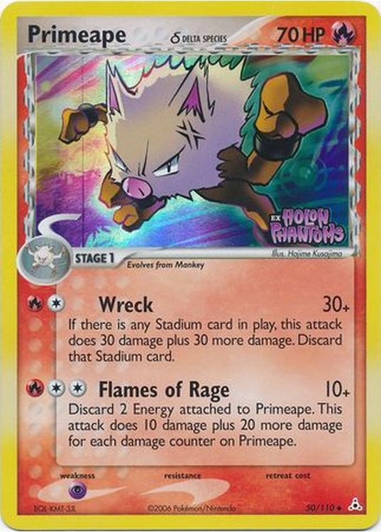 Primeape δ - 50/110 - Reverse