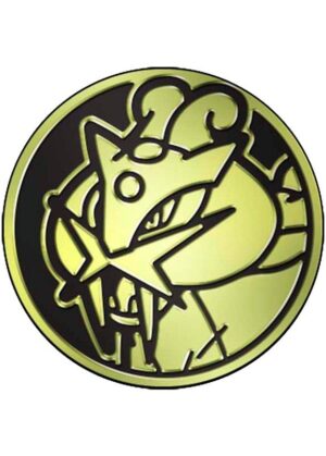 Raikou Pokemon mønt (Guld - Mirror Holo) - Almindelig