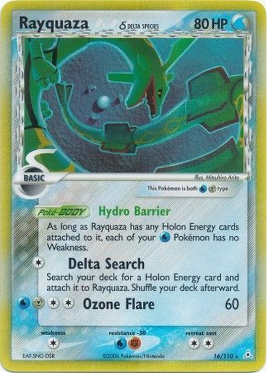 Rayquaza &delta; - 16/110 (Holo)