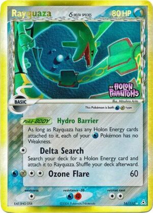 Rayquaza &delta; - 16/110 - Reverse