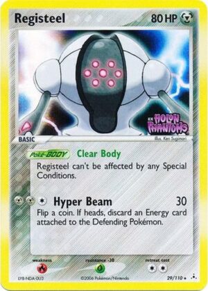 Registeel - 29/110 - Reverse