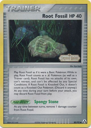 Root Fossil - 80/92 - Reverse