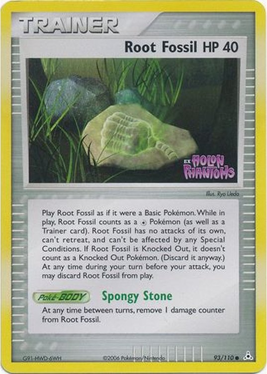 Root Fossil - 93/110 - Reverse