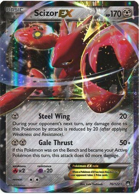Scizor EX - 76/122 - JUMBOkort