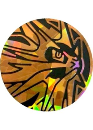 Solgaleo Pokemon mønt (Bronze - Cracked Ice Holo) - Almindelig