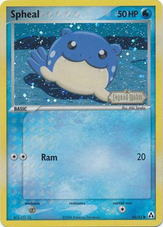 Spheal - 65/92 - Reverse