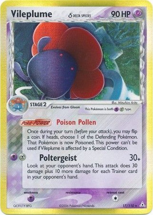 Vileplume &delta; - 17/110 (Holo)