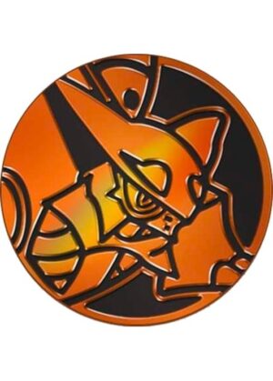 Volcanion Pokemon mønt (Rød - Rainbow Holo) - Almindelig