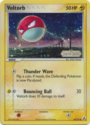 Voltorb - 68/92 - Reverse