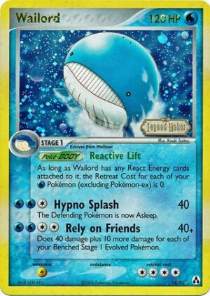 Wailord - 14/92 - Reverse