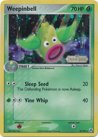 Weepinbell - 47/92 - Reverse